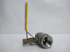 Jamflow YK5210-1-1/2; Ball Valve SS; 1-1/2NPT; Spring Return Handle