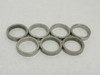 Foodcraft 59220790; Lot-7 SS Bearing Ring Washers 1"ID