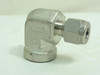 Swagelok SS-400-8-6; Air Elbow 90Deg SS-316 1/4" Tube; 3/8 NPT