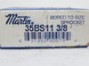 Martin 35BS11-3/8; Sprocket #35; 11 Teeth; 3/8"ID