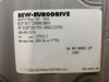 SEW K37R17DRN63M4; Gear-Motor; 1288:1 Ratio; 440/480VAC