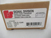 Federal Signal  VALS120R; Light120 VAC 0.18 Amp Red Strobe