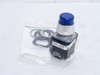 Allen-Bradley 800T-PB16B; Illuminated Blue Push Button 120VAC