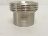 Industry-Std 13Y396; Sanitary Ferrule SS-304 1-1/2"; Threaded