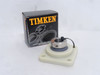 Timken NA4GC7-16-LK; Poly Flange Bearing; 1"ID; 4-Bolt