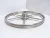 Hollymatic 6805164; Defender Saw Lower Wheel; SS; 16"OD