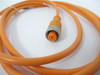 SICK DOL-1204-G02M ; CABLE M12 FEMALE 4-PIN PVC ORANGE 2M