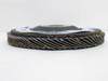 Weiler 3H757; Abrasive Flap Disc; Grit #40Z; 7/8" Mounting ID