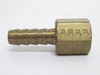 Parker NI126HBL-4-4; Lot-3 Barbed Hose Fitting 1/4 NPT #4 Hose