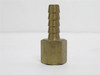 Parker NI126HBL-4-4; Lot-3 Barbed Hose Fitting 1/4 NPT #4 Hose