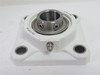 Dodge F4B-SCEZ-100-PSS; Flanged Block Bearing; 4-Bolt; 1"ID