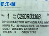 Eaton C25DRD330B; Contactor 30A; 600V; 3P; Coil: 240VAC