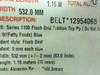 Intralox 12954065; Conveyor Belt; 1.16 M Length; 532mm Width