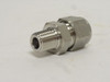Bi-Lok DCT-8-6-SS; Compression Fitting SS; 1/4 NPT x #8 Tube