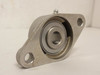 AMI MUCFL202-10; Flange Bearing; SS; 5/8"ID; 2-Bolt