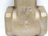 Industry-Std 1WEC6; Bronze Gate Valve 1-1/2NPT NO Handle