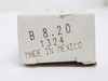 Square D B8.20; Thermal Overload Unit; Series: B