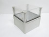 Fibox ULPC191918T; Poly Enclosure 7.4" H x 7.4" W x 7.1" D