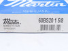Martin 60BS20 1-5/8; Sprocket #60; 1-5/8"ID; 20 Teeth