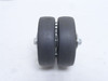 Porky Pick Up CRPKPPU0111; Rubber Swivel Castor; 2-15/16"OD
