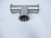VNE G7MP74K; Sanitary T-Tube 2" Clamp SST
