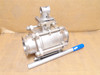 FNW 330AP; Ball Valve; SS; 4" Clamp; 400CWP; 150PSI Steam