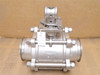 FNW 330AP; Ball Valve; SS; 4" Clamp; 400CWP; 150PSI Steam