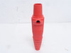 Hubbell HBL300FR; Red Female Connector; 300A; 600VAC/250VDC