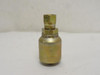 Parker 10643-4-6; Crimp Hydraulic Hose Fitting; 3/8 JIC Swivel