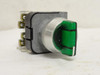 Allen-Bradley 800T-16JG5KB7CX; Green Illuminated Switch; 120V