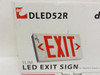 dmf LIGHTING DLED52R; LED Exit Sign 120/277VAC