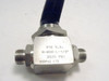 Ham-Let H-800-L-1/2; SS Valve; 1/2" NPS 2500 PSI