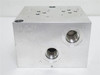Iowa Fluid 89-0727B; Aluminum DCV Manifold Block