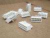 AMP 1-770972-1; Lot-10 Pin/Socket Connector 12Pos 2-Row; 600V