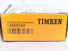 Timken LM48548; Tapered Roller Bearing Cone; 1-3/8"ID