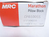 MRC CPB100SS; Composite Pillow Block Bearing; 1"ID SS; 2-Bolt