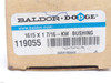 Dodge 1615 X 1 7/16-KW; Taper-Lock Bushing 119055; 1-7/16"ID