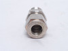 Brennan N2404-06-06-SS; Tube Adapter; SS; 3/8" Tube x 3/8NPT