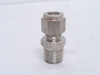 Brennan N2404-06-06-SS; Tube Adapter; SS; 3/8" Tube x 3/8NPT