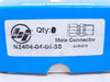 Brennan N2404-04-04-SS; Tube Adapter; SS; 1/4" Tube x 1/4NPT