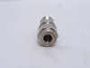 Brennan N2404-04-04-SS; Tube Adapter; SS; 1/4" Tube x 1/4NPT