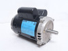 WEG 50180T1BW56CFL-S; AC Motor; 1/2HP; 115/230V; 1730RPM; 1PH