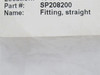Videojet SP208200; Lot-10 Brass Stud W/O-Ring; 1/4" Nipple OD