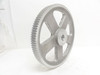 Marel 21062; Aluminum Pulley; 25mmID; 11-1/8"OD; 112 Teeth