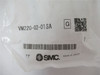 SMC VM220-02-01SA; PneumaticMechanicalValve w/Roller1/4" Port