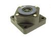 Marel 4266242; Plastic Flange Bearing; 30mmID; 4-Bolt
