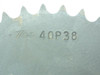 Martin 40P38; Bushed Sprocket # 40 38T