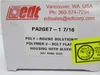 EDT PA2GE7-1 7/16; Poly Flange Bearing; 1-7/16"ID; 2-Bolt