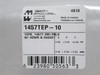 Hammond 1457TEP-10; Lot-5 Black Aluminum End Panels