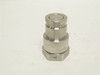 Parker S71-3N8-8EFV; Non-Spill Push-to-Connect 1/2NPT; SS-316